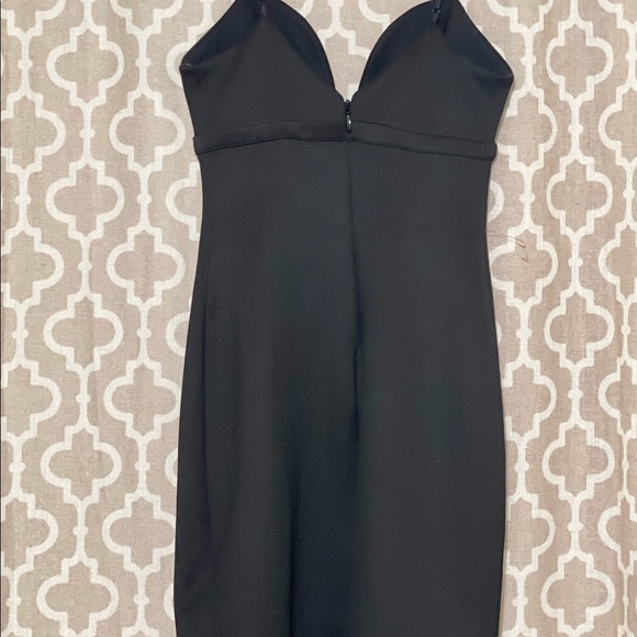 bebe Plunge Sweetheart with Peephole bodycon dress - Picture 5 of 13
